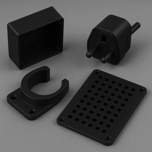 Bambu Lab PC FR Pezzi stampati colore nero