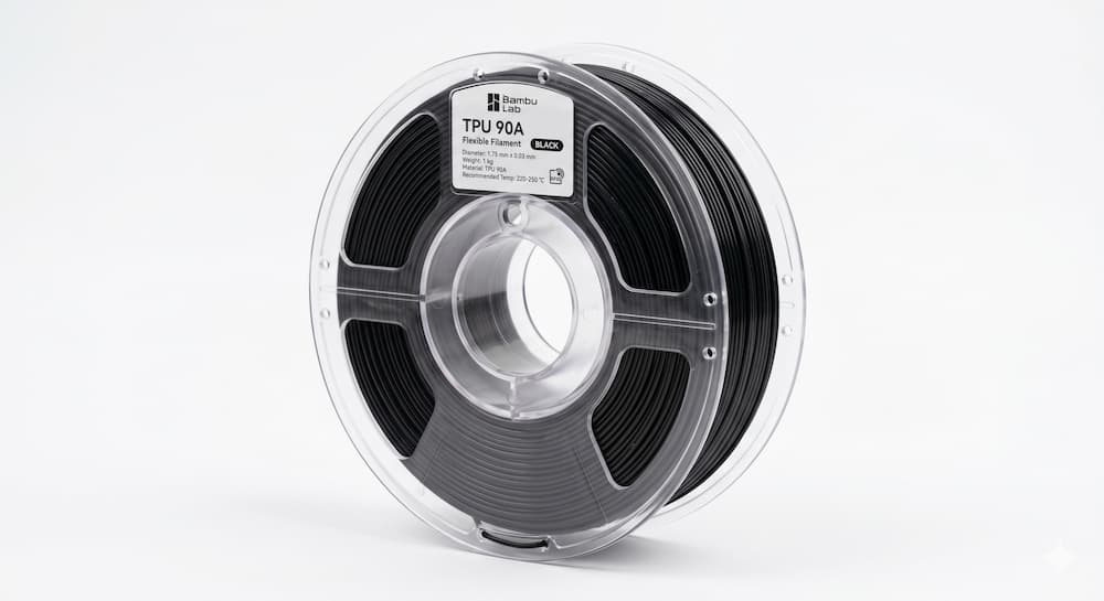Bambu Lab TPU 90A | Filamento flessibile per stampa 3D
