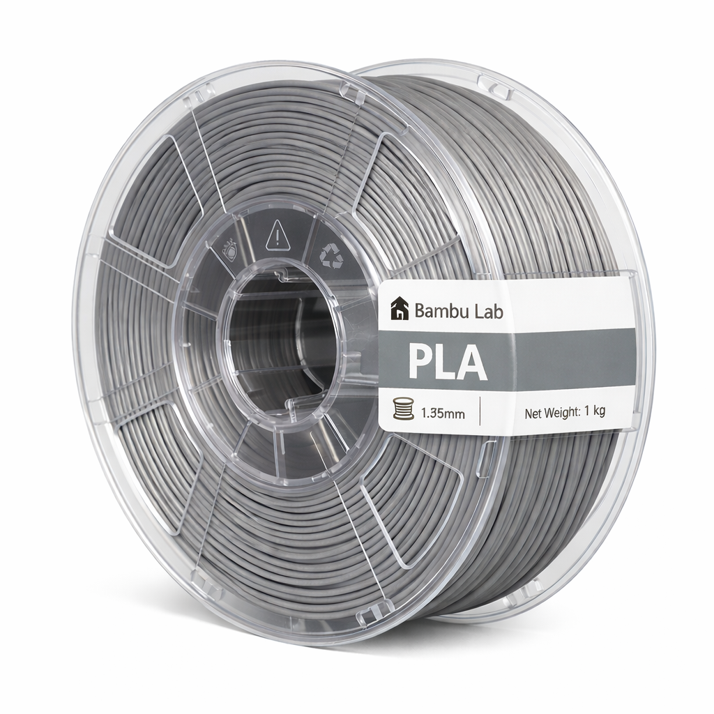 Bobina Bambulab PLA grigio