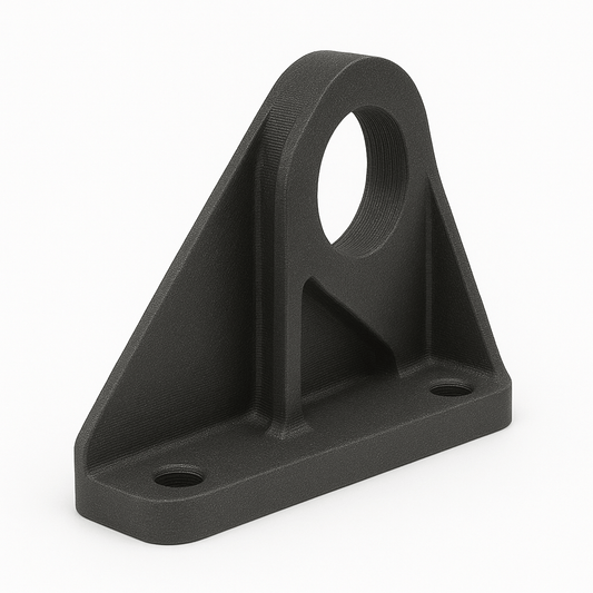 Dettaglio stampa 3D PET-CF resistenza termica 205 gradi