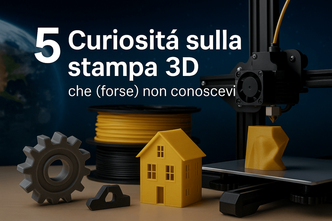 5 Curiosità del mondo della stampa 3d