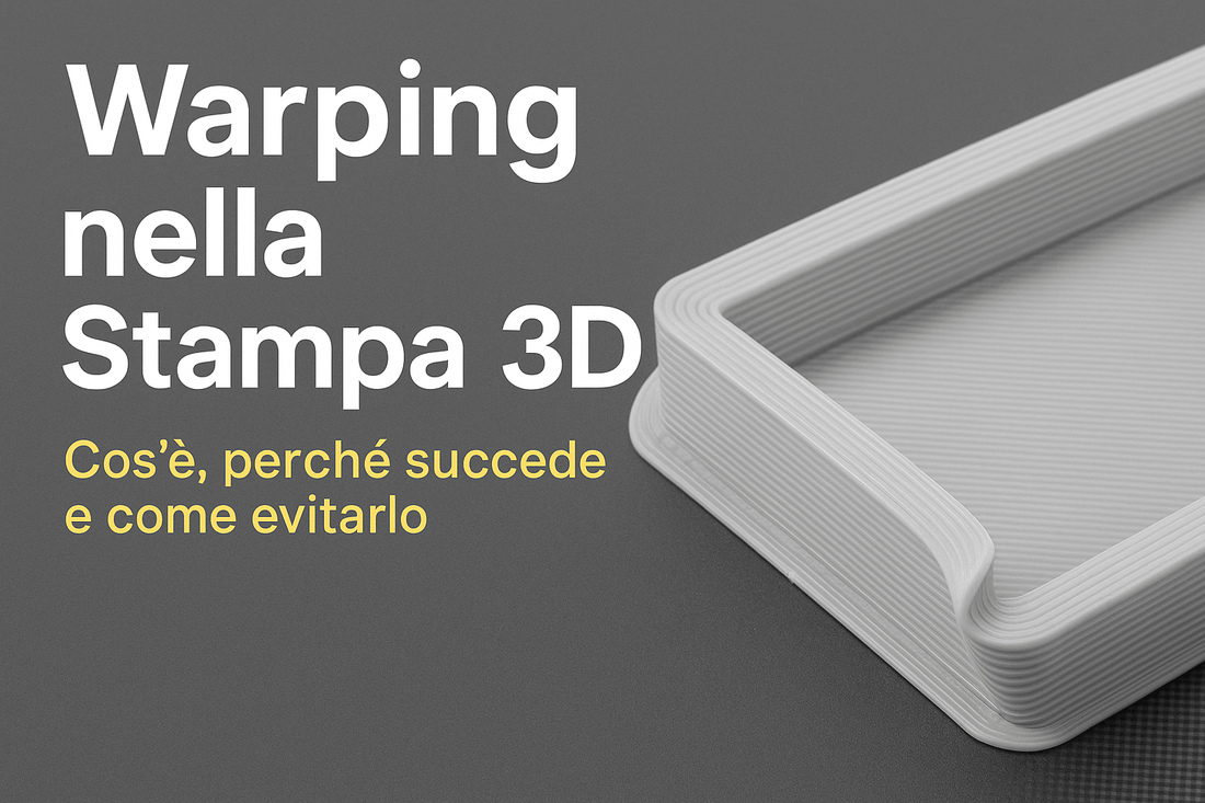 come evitare il warping nella stampa 3D 