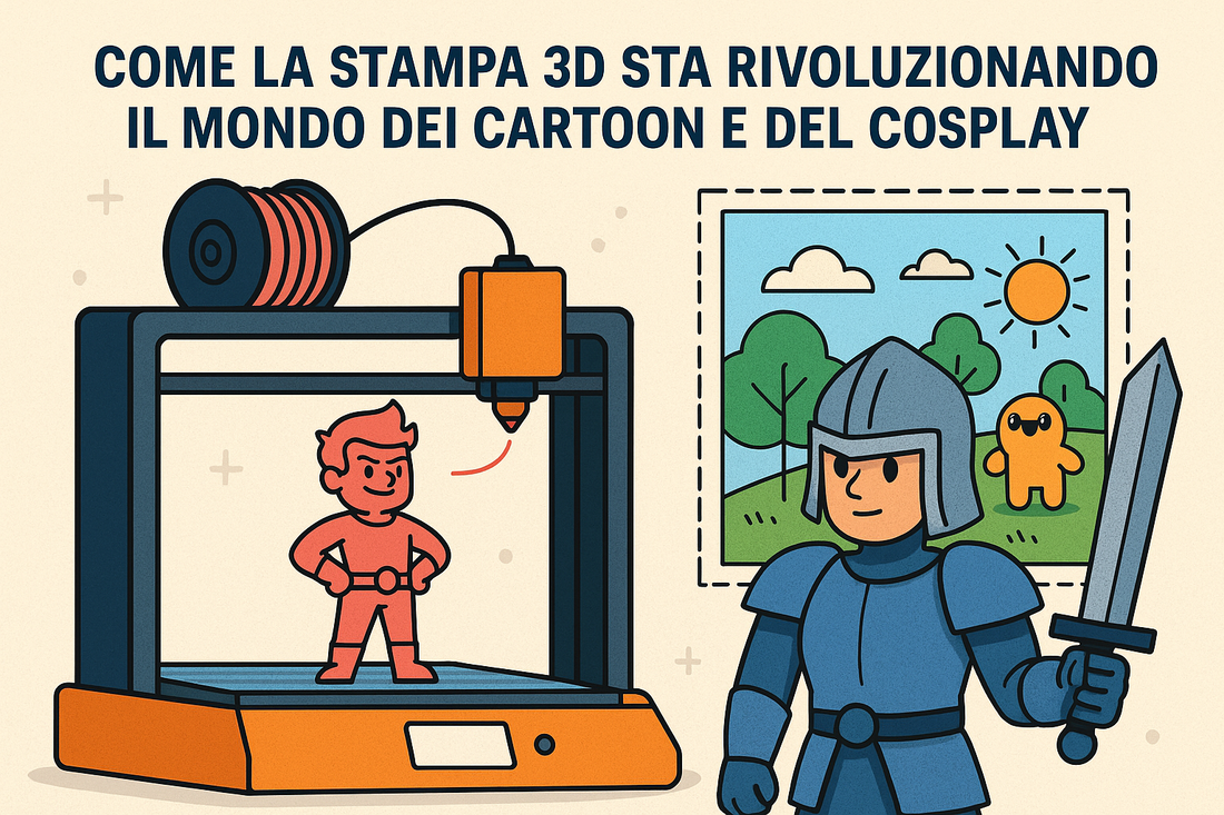 stampa 3D cosplay cartoon come la stampa sta rivoluzionando il mondo