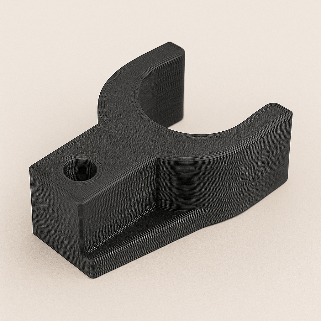 Bambu Lab ASA Nero Pezzo stampato 