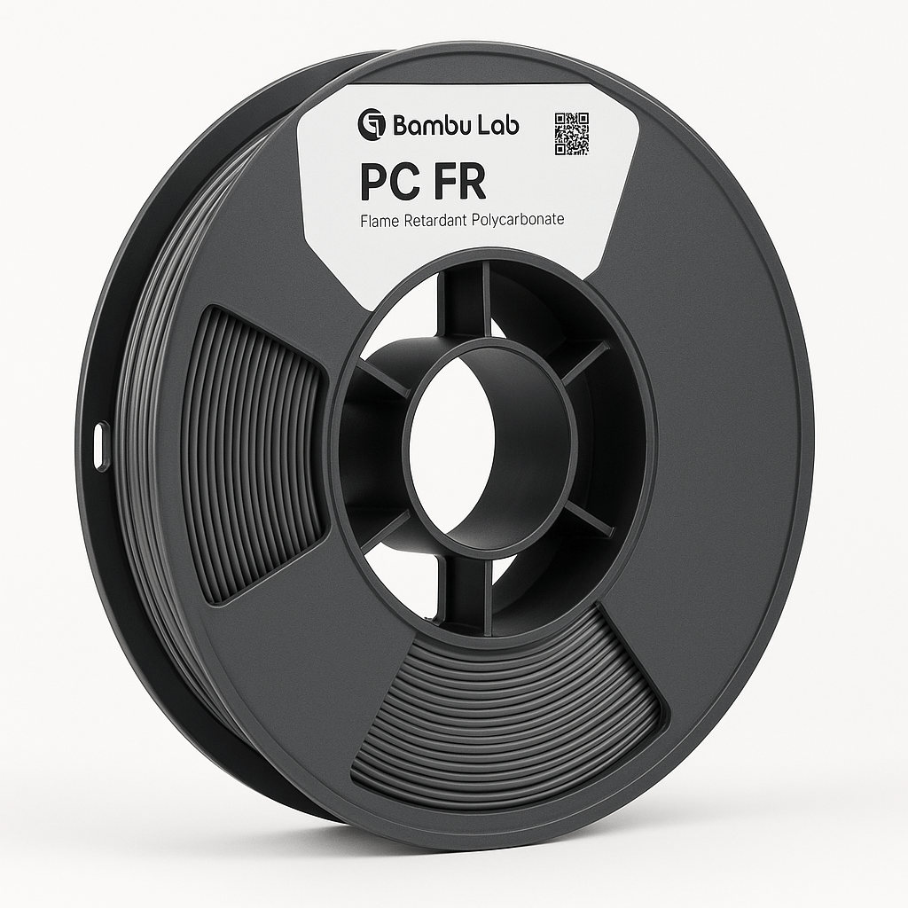 Bambu Lab PC FR Bobina filamento colore nero