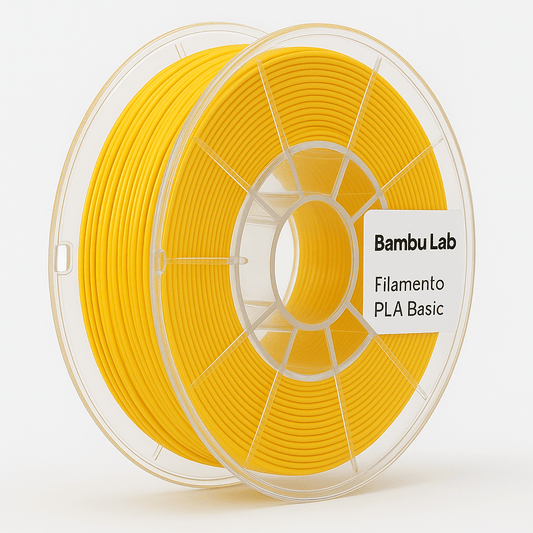 Bobina Bambu Lab PLA Basic Giallo Girasole  1 kg