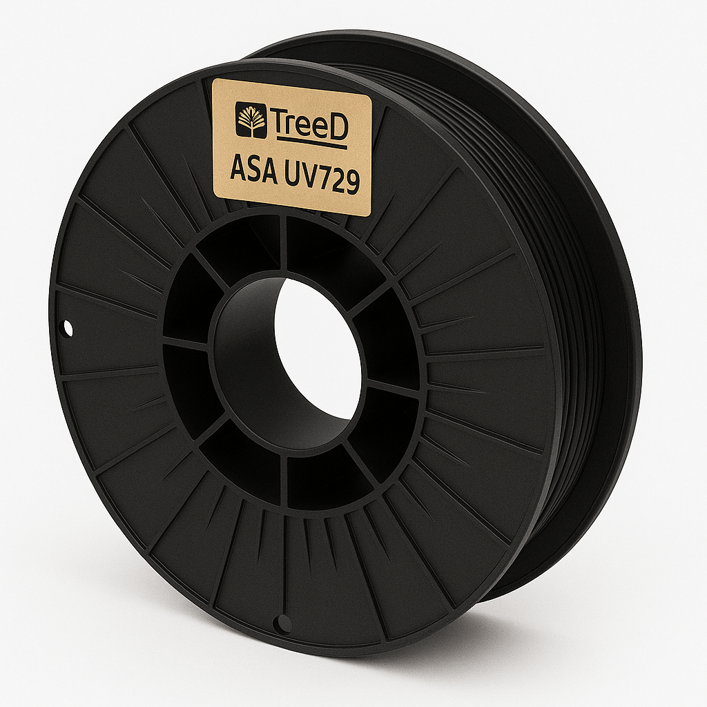 Treed ASA UV729 Bobina Filamento Nero