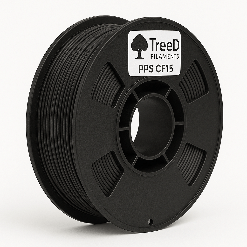 Treed PPS CF15 Bobina Filamento Colore Nero