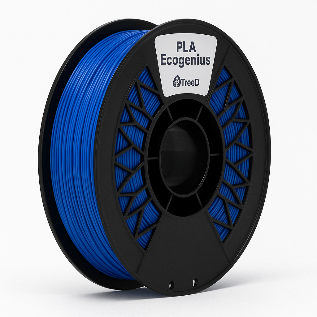 Treed Pla Ecogenius Bobina Filamento Blu