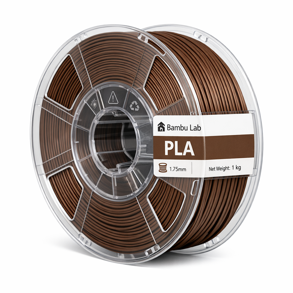 Bobina Bambulab PLA marrone