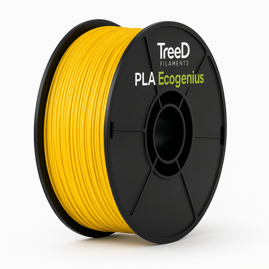 Treed PLA Ecogenius Bobina Filamento Giallo