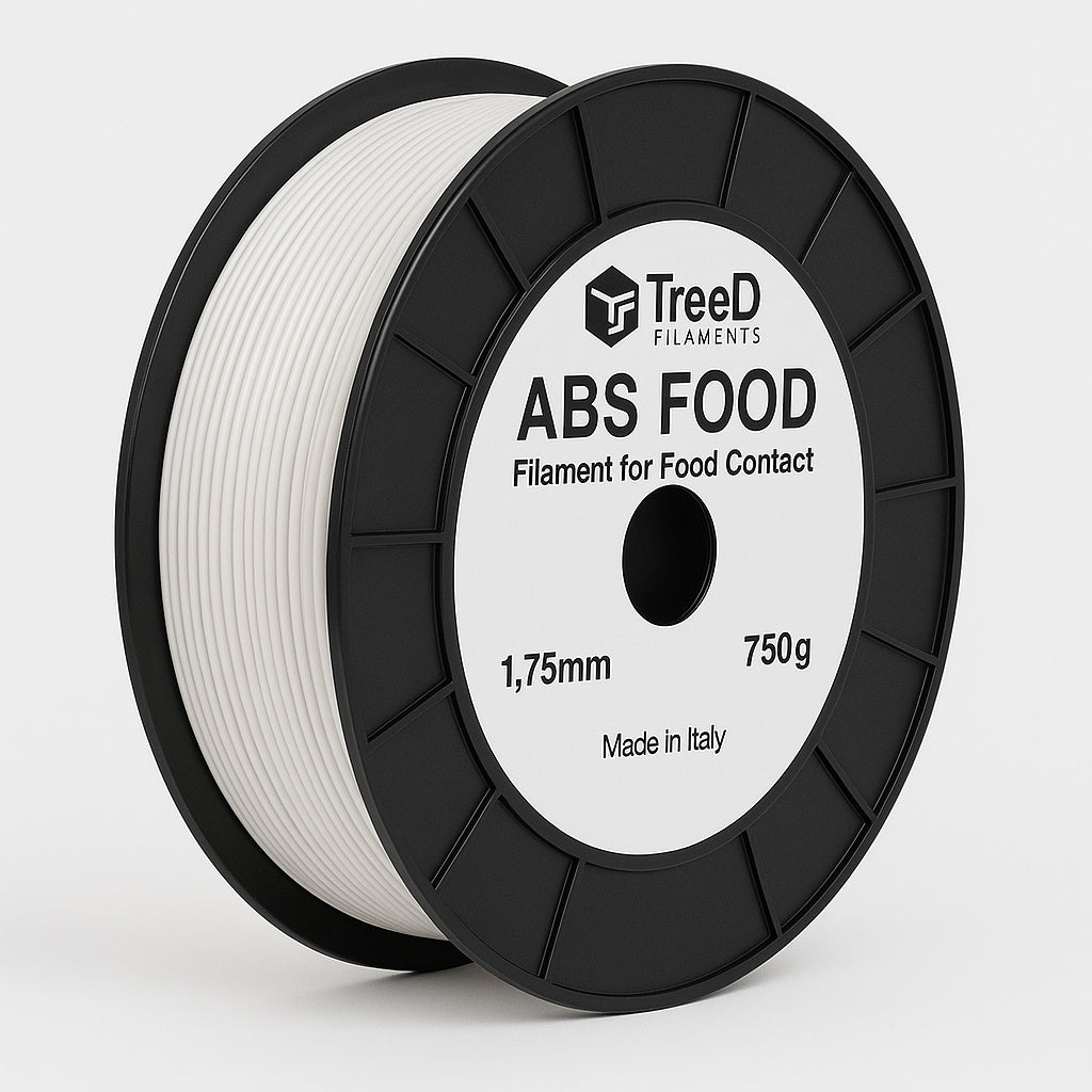 Treed Abs Food Bobina Filamento Bianco
